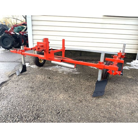 Agroplēves agrotekstila ieklājējs plēves ģeotekstila ieklājējs motoblokam minitraktoriem 80 - 150 cm