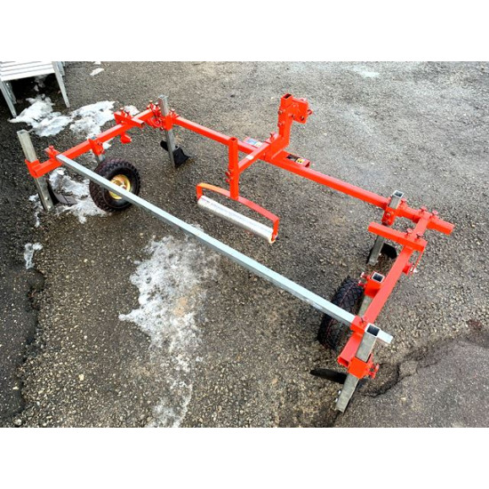 Agroplēves agrotekstila ieklājējs plēves ģeotekstila ieklājējs motoblokam minitraktoriem 80 - 150 cm