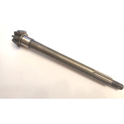 Zobrats vārpsta motobloka reduktors, ātrumkārbai 8 zobi, 171F 173F, garums 225 mm