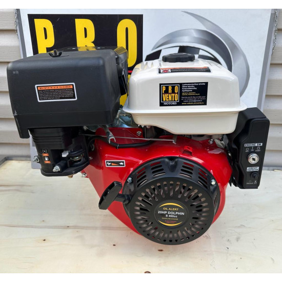 Motors 20Zs Elektrisks starts analogs Honda GX460 20Hp Lifan Loncin Zongshen Briggs&Stratton u.c. aizvietotājs