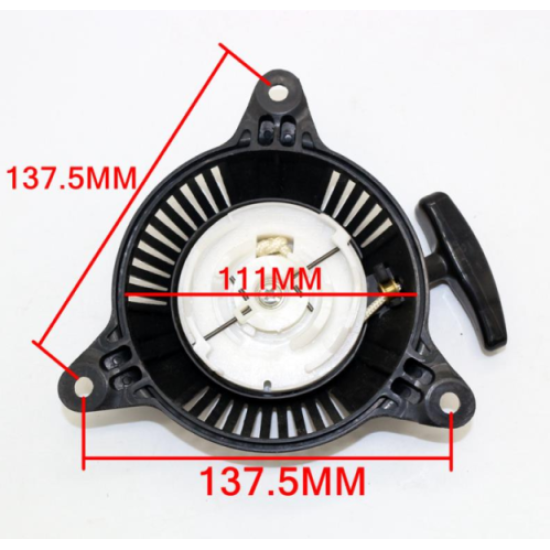 Starteris 4 taktu mazajiem motoriem Honda, arī ķīnas analogiem Hangkai 3,6Zs , Honda GXH50 GXH50U GXV50 GXV50U WX15 QP105 SH1000