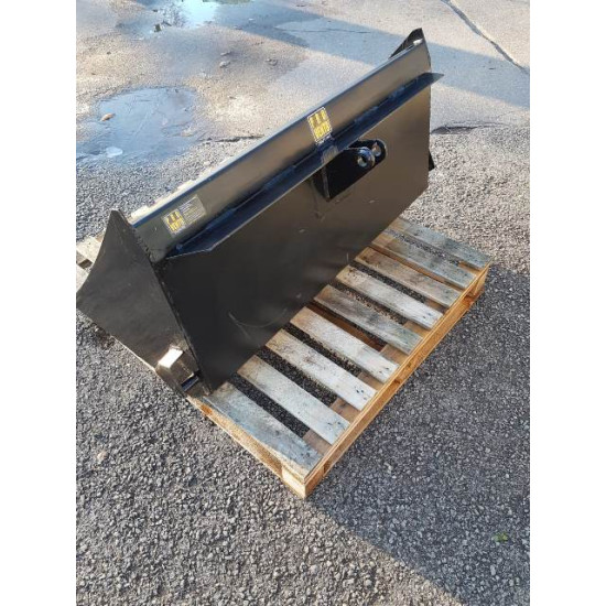 Kauss frontālā iekrāvēja kauss traktoram universāls T25, Yanmar Iseki Kubota u.c. 1,05m