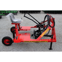 Rušinātājs starpdobju frēze 2 hidrogalvas PH1  rindstarpu rušinātājs kultivators traktora 3 punktu uzkarei