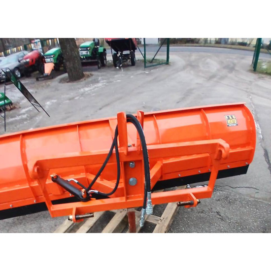 Sniega lāpsta 2,5m traktoram priekšā vai aizmugurē universāla hidrauliska Euro sakabe