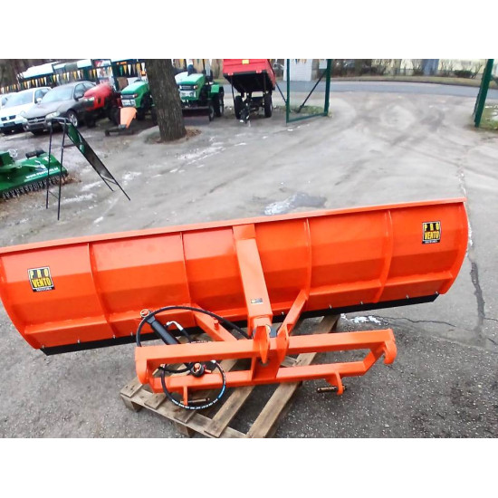 Sniega lāpsta 2,5m traktoram priekšā vai aizmugurē universāla hidrauliska Euro sakabe