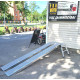 Rampas laipas uzbraucamā 2,5m 1000kg uz abām