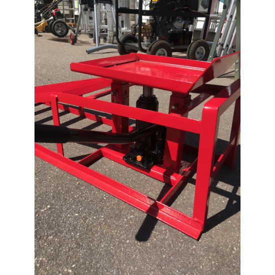 Rampa uzbraucama ar domkratu 2 gab. 2 x 2T  automašīnu remonta rampas cena par pāri (2 gab.)