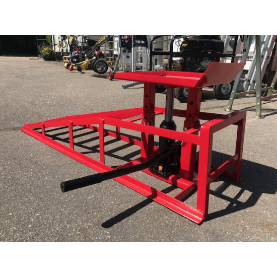 Rampa uzbraucama ar domkratu 2 gab. 2 x 2T  automašīnu remonta rampas cena par pāri (2 gab.)