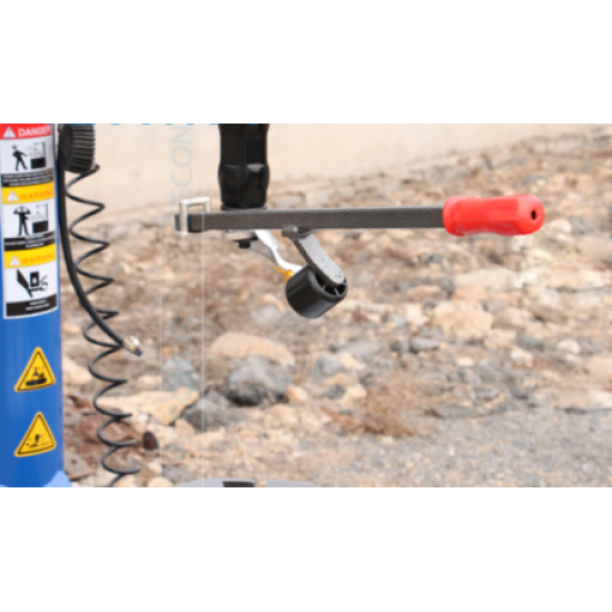 Palīgierīce, kāja riepas montāžai, palīginstruments