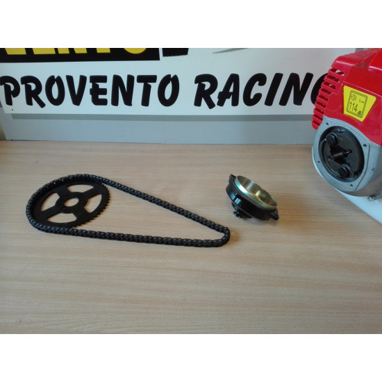 Reduktora pievads ar ķēdi