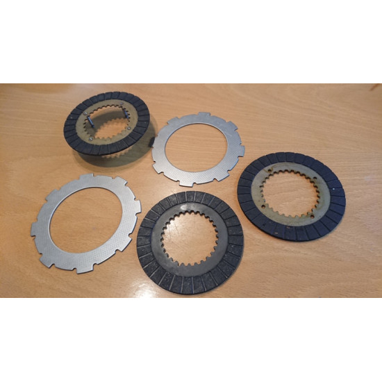 Sajūga diski, sajūga disku komplekts slapjajam frikcijas sajūgam 1:2