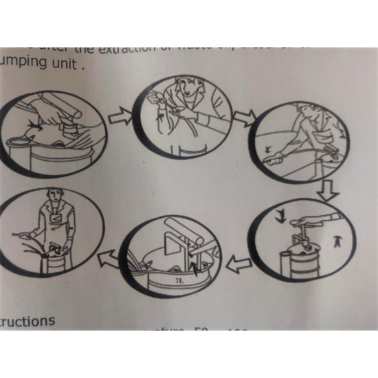 Eļļas izsūcējs, šķidrumu izsūcējs, eļļas izsūkšanas ierīce, 7 litru tilpums, tehniskā šķidruma sūkšanas rezervuārs, Ūdens izsūcējs akvārijiem u.c.