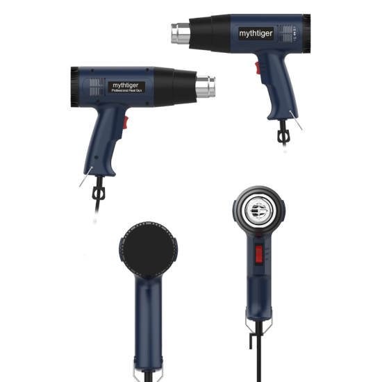 Fēns tehniskais fēns 2000W regulējama temperatūra