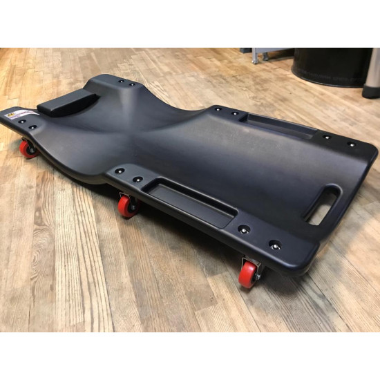 Servisa ratiņi gulta  auto apkopes ratiņi, remonta ratiņi zemprofila, prfesionāls izpildījums servisam, darbnīcai garāžai