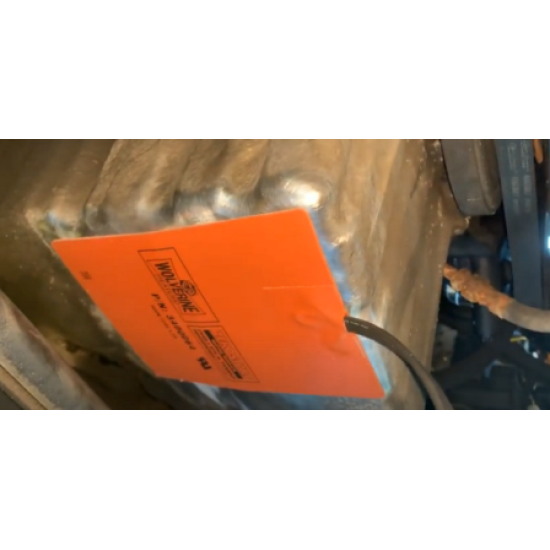 Silikona sildītājs motora priekšapsilde apsilde priekšsildītājs elastīga karsējoša uzlīme 220V 300w 15x20cm rūpniecībai mašīnām traktoriem tehnikai universāls pielietojums