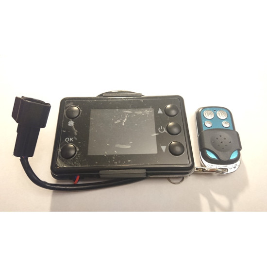 Autonomās apkures aprīkojums monitors universāls ar tālvadības pulti