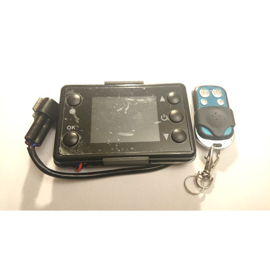 Autonomās apkures aprīkojums monitors universāls ar tālvadības pulti