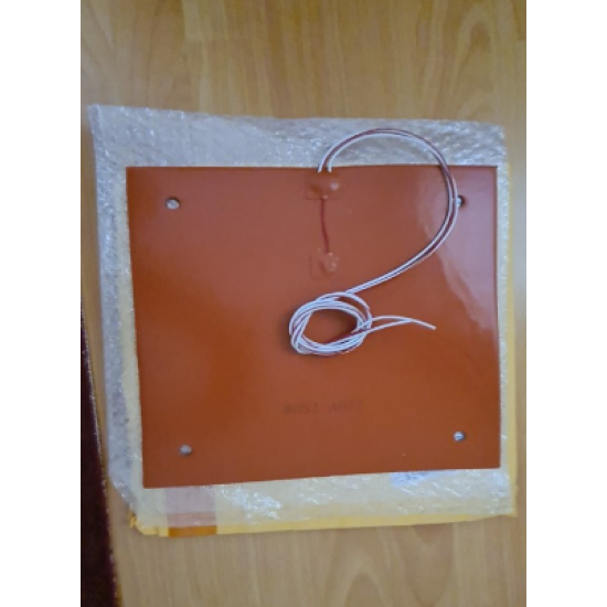 Motora priekšapsilde silikona sildītājs priekšsildītājs dažādām vajadzībām kartera sildītājs silikona uzlīme uz motora kartera 31x31cm 220V 750w mašīnām, traktoriem u.c. tehnikai universāls pielietojums