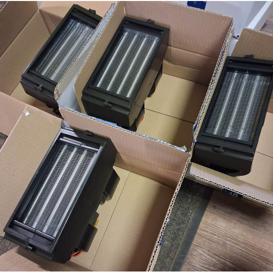 Apsildes krāsniņa SIROCO (Francija) Tenere II B 12V antifrīza caurplūdes ar ventilatoru salona apsilde universāla