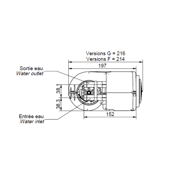 Apsildes krāsniņa SIROCO (Francija) Tenere Performa G  12V antifrīza caurplūdes ar ventilatoru auto apkure salona apsilde: mašīna, traktors, autobuss universāls pielietojums, apsildes radiators ar motoru, dažādai tehnikai