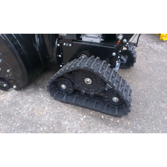 Sniega pūtējs. Sniega frēze ar ķēdēm 7.5 zs, Elektriskais un rokas starteris