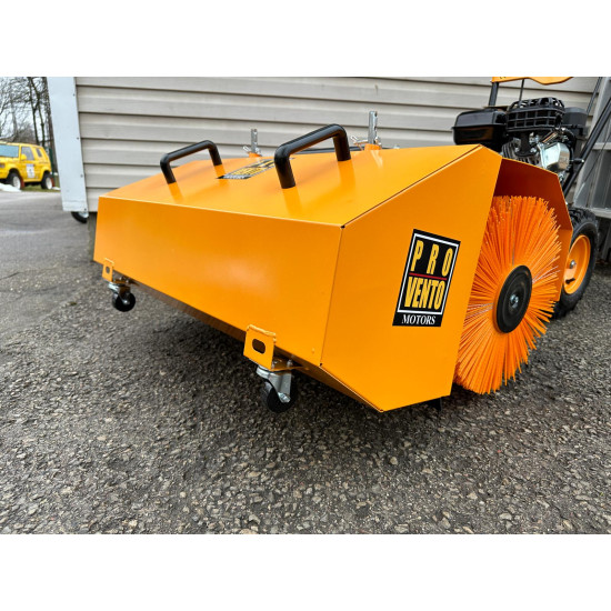 Sniega un slaucīšanas birstes kolektors savācējs papildus uzkabināms mūsu tirgotajām multifunkcionālajām birstēm un pūtējiem