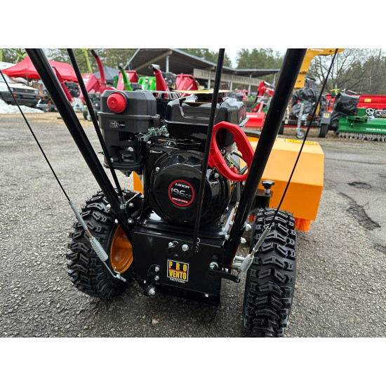 Sniega birste sniega pūtējs universāla ar dažādiem agregātiem komplektā