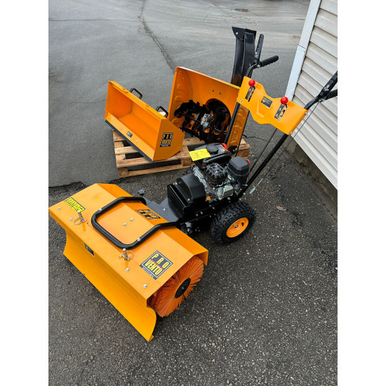 Sniega pūtējs Zongshen ar elektrisko startu no akumulatoru baterijas. Sniega frēze. 6,5 Zs , darba platums 57cm