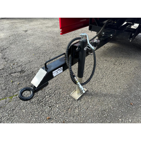 Piekabe traktoram treileris hidraulisks pašizgāzējs celtspēja 1,5t  T2W Ir jau mūsu vekalā uz vietas