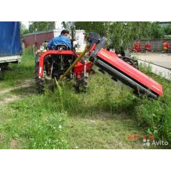 Pļaujmašīna AGL125 nogāžu grāvjmalu mulčeris pļaujmašīna smalcinātājs mulčētājs lauku malu dzīvžoga grāvju stāvumu u. c. nogāžu pļaušanai AGL125 BRCL 125 darba platums 1,25m cena ar PVN Flail mower Rasenmaeher
