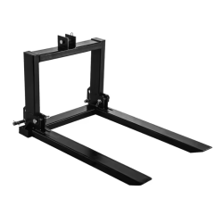 Palešu dakšas 1 tonna 3 punktu sakabes uzkarei 1. kategorija traktora mini iekrāvējam