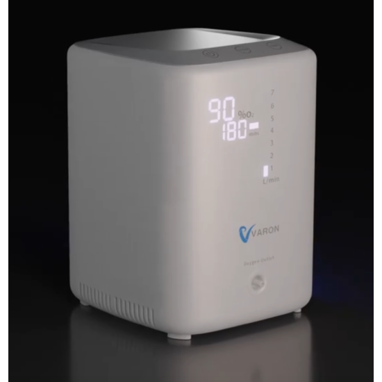 Skābekļa koncentrators VARON 1 - 7 l/min Regulējams 30% - 90% skābekļa daudzums Anjona funkcija (oxygen) koncentratori sadzīves vajadzībām