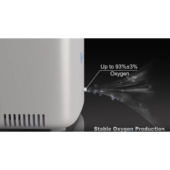 Skābekļa koncentrators VARON 1 - 7 l/min Regulējams 30% - 90% skābekļa daudzums Anjona funkcija (oxygen) koncentratori sadzīves vajadzībām