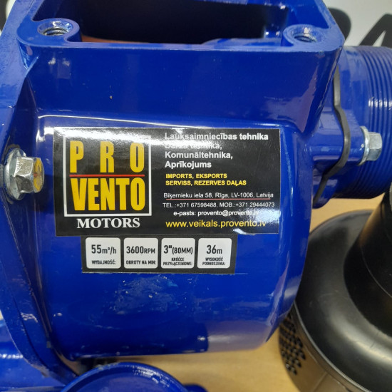 Ūdens sūknis23" V-veida ķīļsiksnām motoriem motoblokiem u.c.