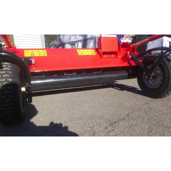 Pļaujmašīna ATV mulčētājs zāles pļāvējs ATV150 ar 16 Zs benzīns,  piekabināms kvadraciklam aizmugurē novietoti "Joker tipa" riteņi Flail mower ATV rasenmaeher