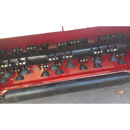 Pļaujmašīna ATV mulčētājs zāles pļāvējs ATV150 ar 16 Zs benzīns,  piekabināms kvadraciklam aizmugurē novietoti "Joker tipa" riteņi Flail mower ATV rasenmaeher